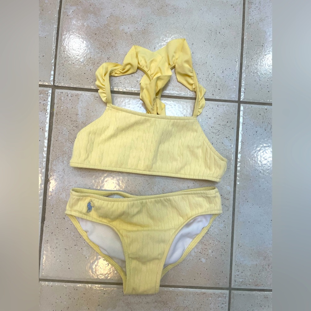 Polo by Ralph Lauren Yellow Bikini Set